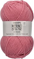 Drops Merino Extra Fine Uni Colour 33 Rose