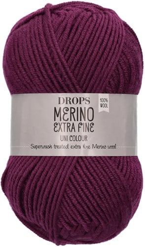 Drops Merino Extra Fine Uni Colour 35 Dark Heather