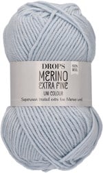 Drops Merino Extra Fine Uni Colour 39 Ice Blue