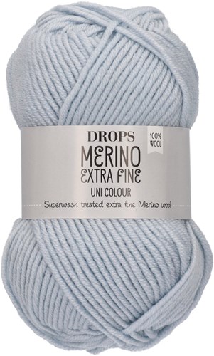 Drops Merino Extra Fine Uni Colour 39 Eisblau