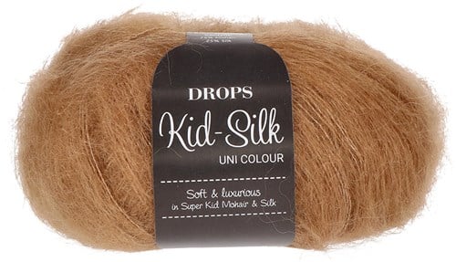 Drops Kid-Silk Uni Colour 050 Caramel