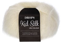 Drops Kid-Silk Uni Colour 001 Naturel