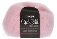 Drops Kid-Silk Uni Colour 003 Light Pink