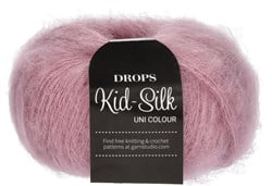 Drops Kid-Silk Uni Colour 004 Old Pink