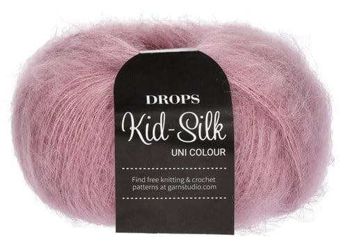 Drops Kid-Silk Uni Colour 004 Old Pink