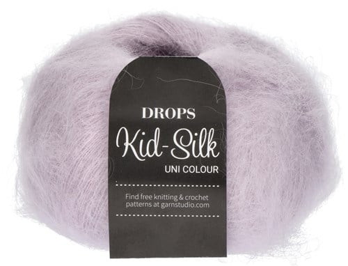 Drops Kid-Silk Uni Colour 009 Light Lavender