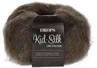Drops Kid-Silk Uni Colour 015 Dark-Brown