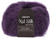 Drops Kid-Silk Uni Colour 016 Dark-Purple