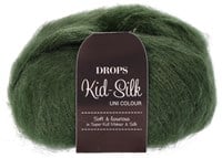 Drops Kid-Silk Uni Colour 019 Dark-Green