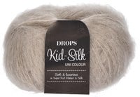 Drops Kid-Silk Uni Colour 020 Light-Beige