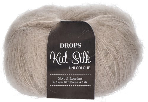 Drops Kid-Silk Uni Colour 020 Light-Beige