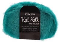 Drops Kid-Silk Uni Colour 024 Petrol