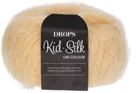 Drops Kid-Silk Uni Colour 029 Vanilla