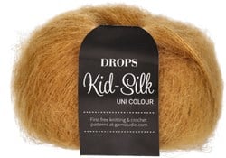 Drops Kid-Silk Uni Colour 030 Curry