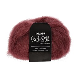 Drops Kid-Silk Uni Colour 036 Bordeaux