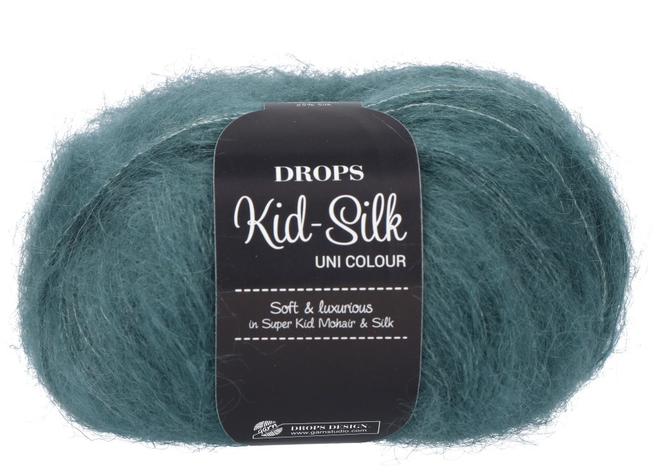 Drops Kid-Silk Uni Colour 37 North sea |