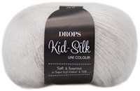 Drops Kid-Silk Uni Colour 038 Chalk