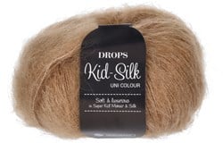 Drops Kid-Silk Uni Colour 042 Almond