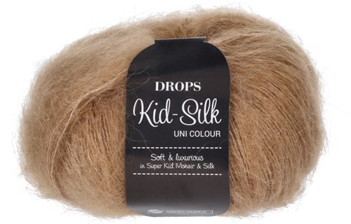 Drops Kid-Silk Uni Colour 042 Almond
