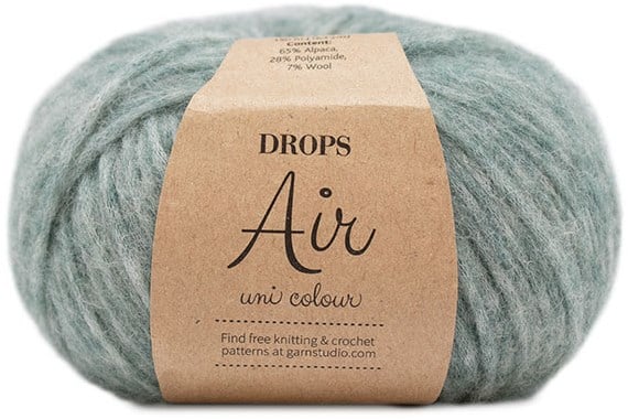 Drops Air Uni Colour 30 Sage green