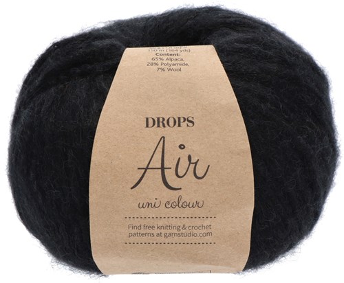Drops Air Uni Colour 31 Black