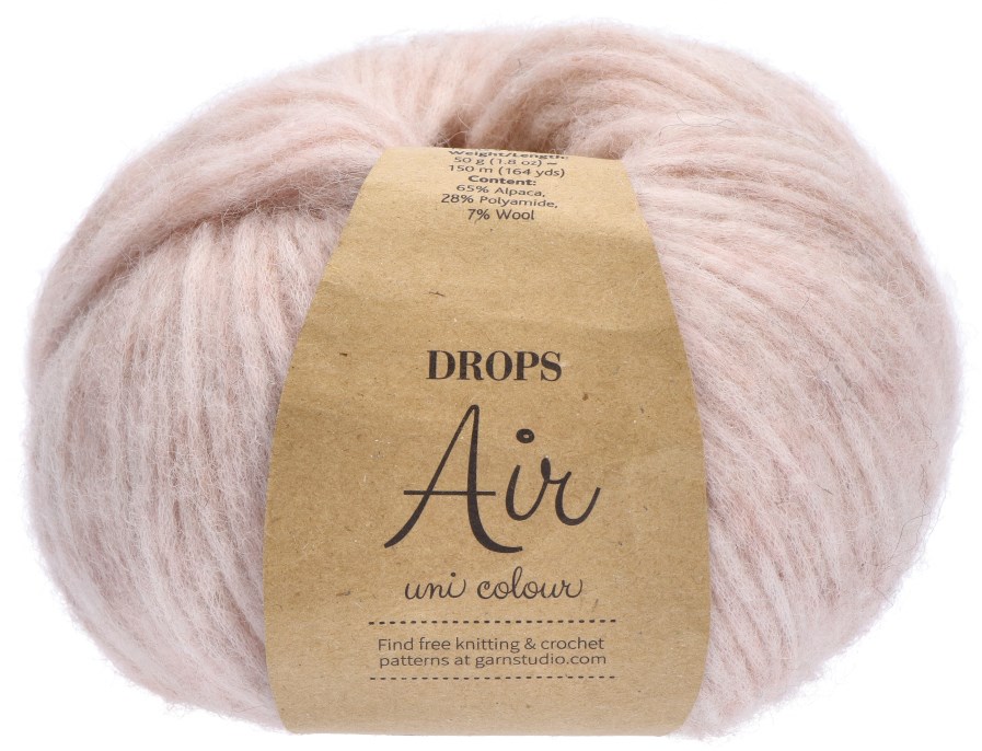 Drops Air Uni Colour 33 Pink sand