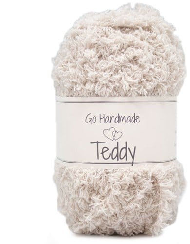 Go Handmade Teddy 16 Beige