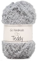 Go Handmade Teddy 47 Light Grey