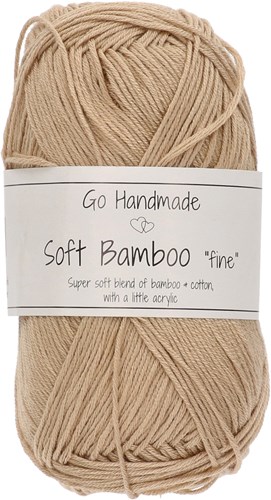 Go Handmade Soft Bamboo Fine 022 Walnut