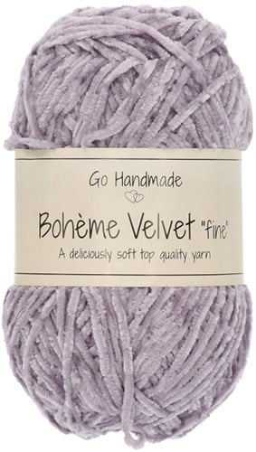 Go Handmade Bohème Velvet Fine 81 Lavender