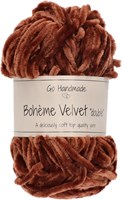 Go Handmade Bohème Velvet Double 20 Rusty