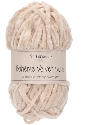 Go Handmade Bohème Velvet Double 29 Sand