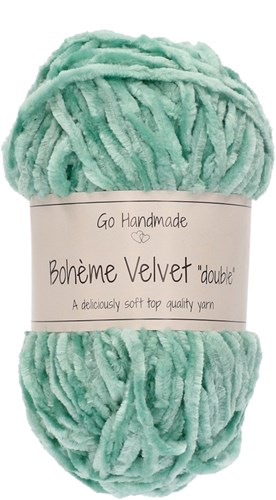 Go Handmade Bohème Velvet Double 38 Mint