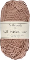 Go Handmade Soft Bamboo Double 54 Nude Beige