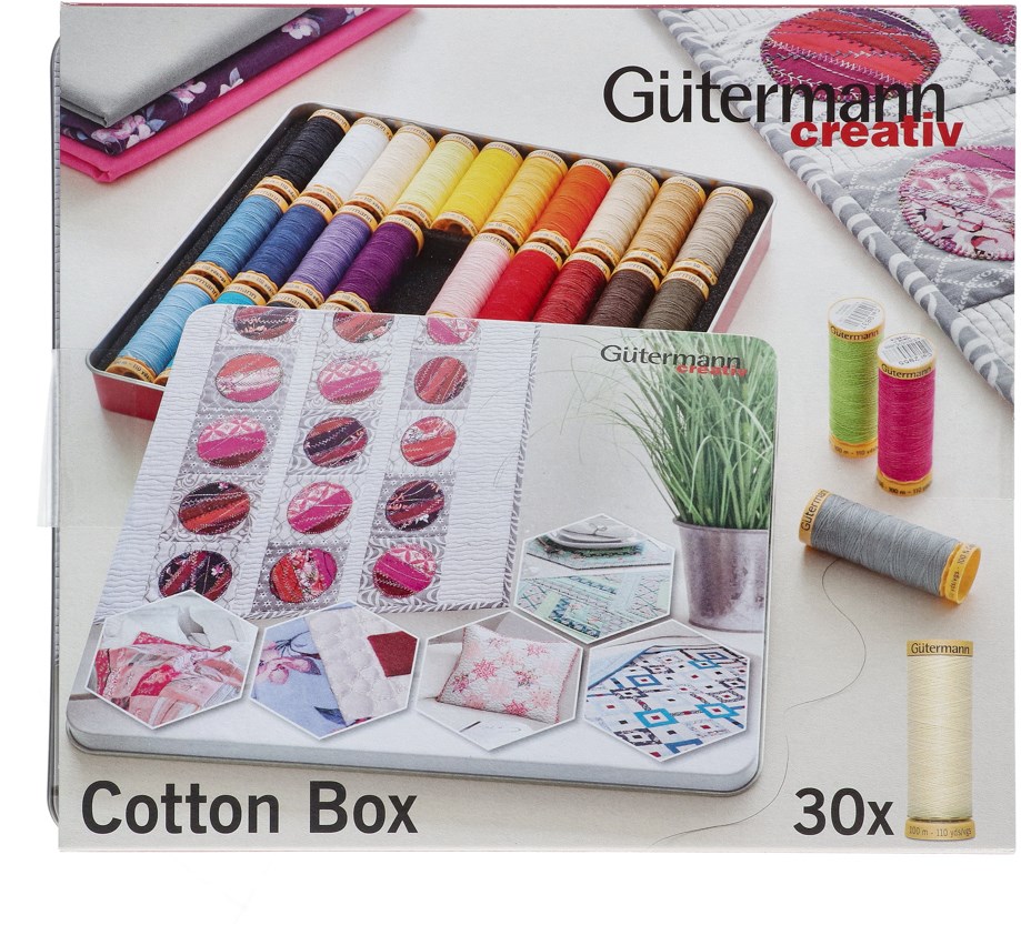 Gütermann Sewing Thread Set Cotton Box