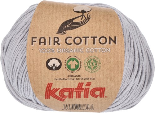Katia Fair Cotton 050 Pearly light grey