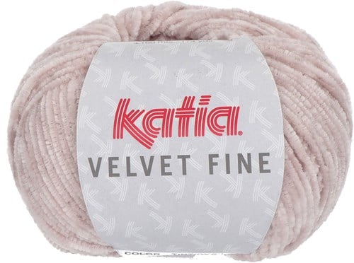 Katia Velvet Fine 224 Rosa Palido