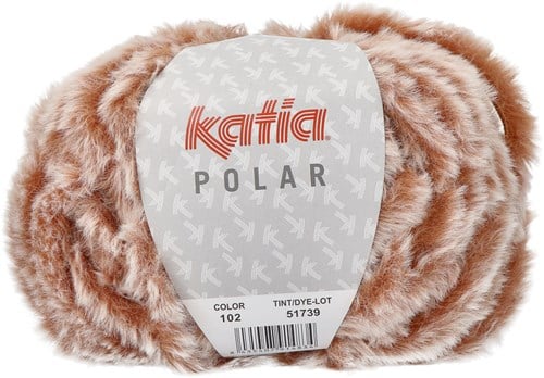 Katia Polar 102 Camel-White