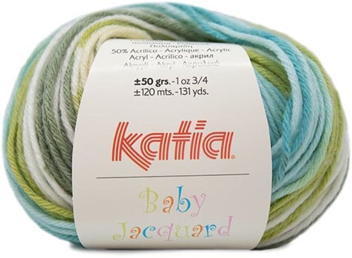 Katia Baby Jacquard 85 Green water