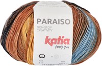 Katia Paraiso 111 Ocher / Orange / Blue / Grey