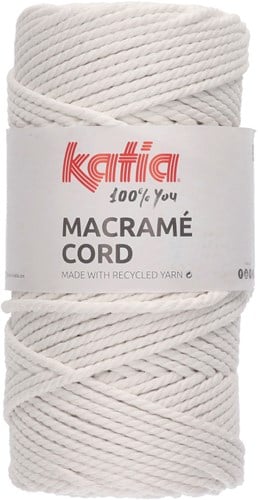 Katia Macramé Cord 115 White