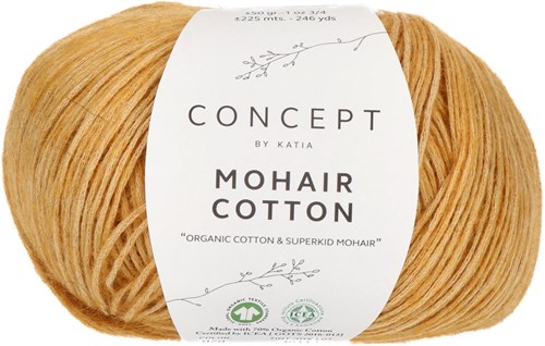 Katia Mohair Cotton 079 Mostaza Claro