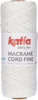Katia Macramé Cord Fine 200 White