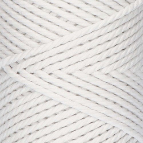 Katia Macramé Cord Fine 200 White-2