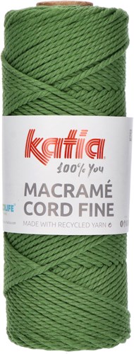 Katia Macramé Cord Fine 207 Bottle Green