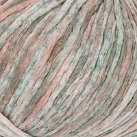 Katia Re-Tape Craft 302 Green Blue / Bleach Brown / Light Orange / White-2