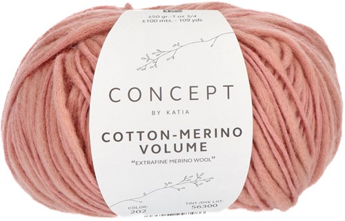 Katia Cotton-Merino Volume 202 Cobrizo