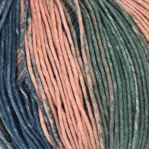 Katia Paraiso 108 Khaki / Light Salmon Pink / Grey / Blue-2