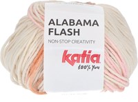 Katia Alabama Flash 103 Ecru-Camel-Light blue-Light green-Light orange