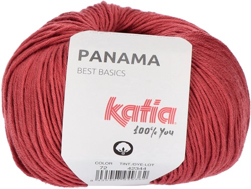 Katia Panama 072 Raspberry Red